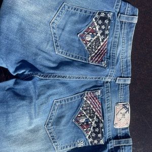 Miss Me Americana Bootcut Jeans